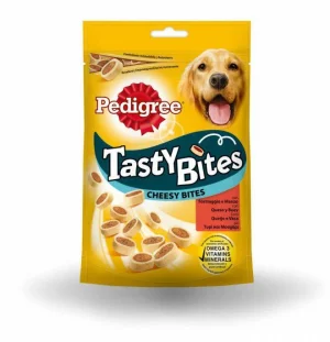 Pedigree Tasty Minis Formaggio/Manzo 140 g - Snack per Cani