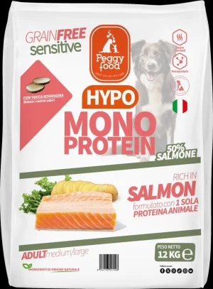 Peggy Food Super Premium Medium Salmone Grain Free 12 kg