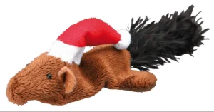 Peluche Natalizi Topino e Scoiattolo per gatti - 14-17 cm - Trixie