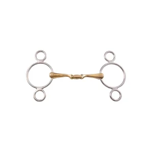 Pessoa 3 anelli con doppia giunzione 16 mm - Umbria Equitazione