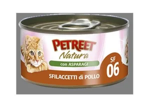 Petreet Natural Sfilaccetti Pollo/Asparagi 70g