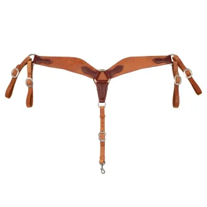 Pettorale Roper Breastcollar - Berlin Custom Leather - Unica Marrone