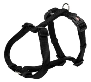 Trixie Premium Pettorina ad H - XXS/XS 20–32 cm (10 mm) Nero