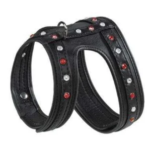 Pettorina cane ecopelle Joy decorata Ferplast