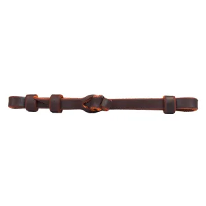 Platinum Pro Latigo Leather Bit Hobble - Hobble in cuoio Latigo per monta western - Unica Olio Scuro