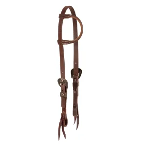 Platinum Pro Testiera Western 1 Orecchio Cowboy Culture - Unica Oliato