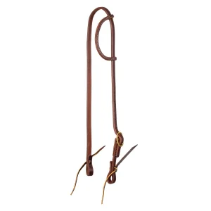 Platinum Pro Testiera Western Slip Ear con Fibbia 5/8\" - Unica Olio Scuro