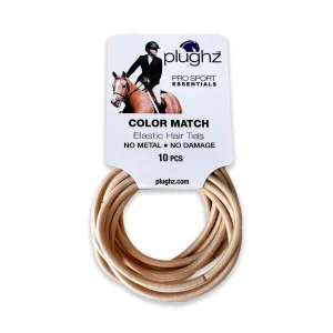 Plughz Elastic Hair Ties - Elastici per Equitazione Inglese