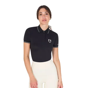 Polo donna slim fit traspirante Equestro