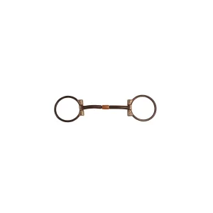 Pool's Filetto Western a D in ferro nero decorato con semisnodo - 12,5 cm
