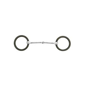 Pool's Filetto Western Torciglione in Acciaio Inox con Anelli Bruniti - 12,5 cm