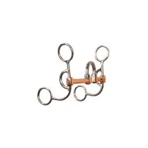 Pool's Morso Correctional - Imboccatura in Rame con Aste Curve Corte - 12,5 cm