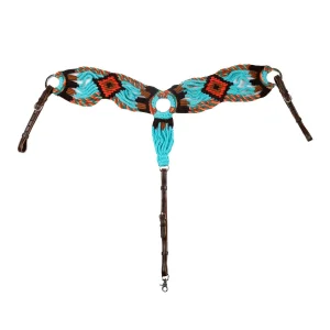 Pool's Pettorale Rope Waves Western - Unica Cuoio Naturale