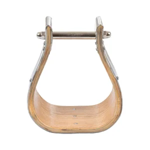 Pool's Staffe Western in Acciaio Inox con Panca Larga in Legno