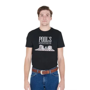 Pool's T-shirt Uomo in Cotone con Stampa Monument Valley