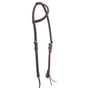 Pool's Testiera western a un orecchio - lavorazione Snake