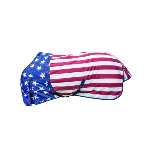 Pro-Tech Coperta Western Paddock 300 g Niagara USA Flag
