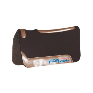 Pro-Tech Sottosella Western Neoprene con Inserti in Pelle Marrone