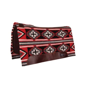 Professional's Choice - Sottosella western pressato a vapore con inserti in pelle