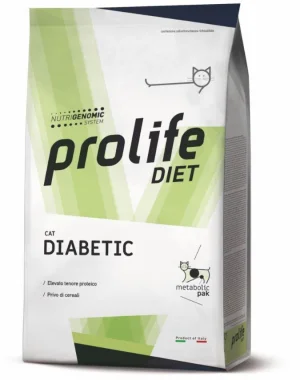 Prolife Cat Diabetic - Mangime dietetico per gatti
