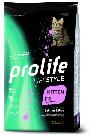 Prolife Life Style Kitten Salmone & Riso 1,5 kg