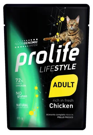 Prolife Cat Um Life Bustine Pollo 12 x 85g