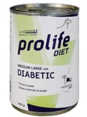 Prolife Dog Diabetic 400g - Mangime Dietetico per Cani