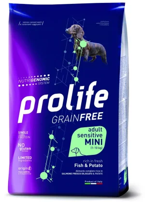 Prolife Dog Grain Free Mini Pesce/Patate KG 2