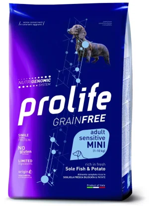 Prolife Grain Free Mini Sogliola & Patate 2 kg