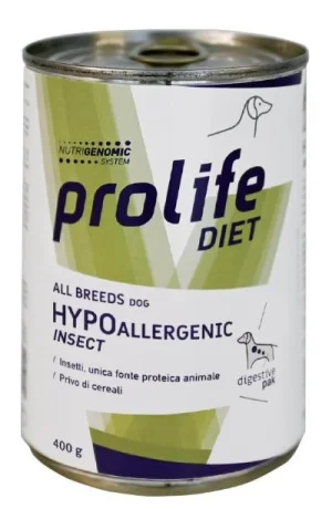 Prolife Dog Hypoallergenic Insect 400g