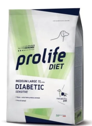 Prolife Dog Medium/Large Diabetic - 8 kg