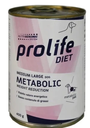 Prolife Dog Metabolic 400g - Nutrizione Ottimale per Cani