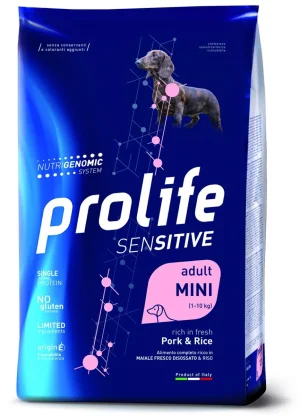 PROLIFE Dog Sensitive Mini Maiale/Riso