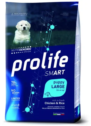 Prolife Dog Smart Puppy Large Pollo/Riso kg 10