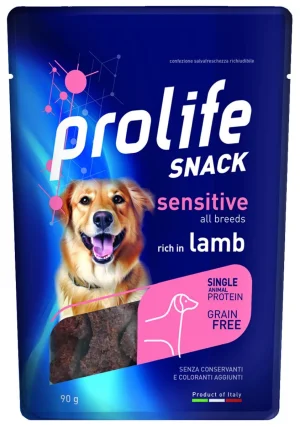 Prolife Dog Snack Agnello 90g