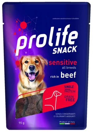 Prolife Dog Snack Manzo 90g