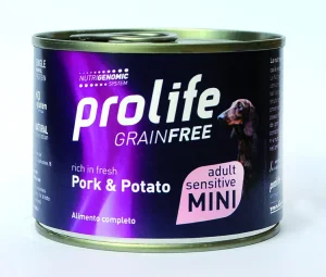 Prolife Dog Um Grain Free Mini Maiale 200g