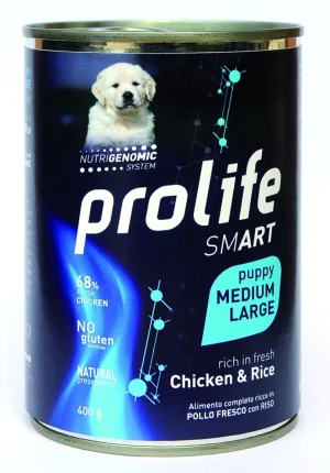Prolife Dog UM Smart Puppy Medium/Large Pollo/Riso 400g