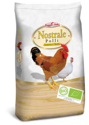 Pulcin pollo bio sbriciolato per polli da ingrasso 20 kg