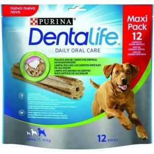 Purina Dentalife Large - Snack dentale per cani, 12 stick (426 g)
