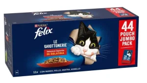 Purina Felix Ghiottonerie Mixed Carne Multipack 44 x 85 g
