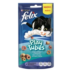 Purina Felix Play Tubes Pesce e Gamberetti 50 g