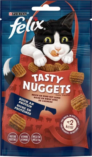 Purina Felix Tasty Nuggets Manzo e Agnello 50 g