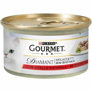 Purina Gourmet Diamant Sfilaccetti al Vitello 85 g