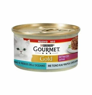 Purina Gourmet Gold Intrecci Tonno/Pesce Oceano 85 g