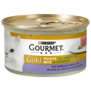 Purina Gourmet Gold Mousse Agnello e Fagiolini 85 g