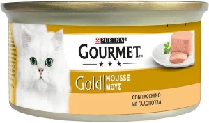 Purina Gourmet Gold Mousse con Tacchino 85 g