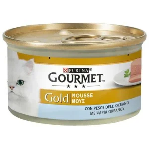 Purina Gourmet Gold Mousse Pesce dell'Oceano 85 g