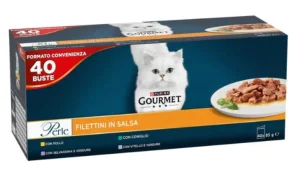Purina Gourmet Gold Perle Filetti in Salsa Multipack 40 x 85 g