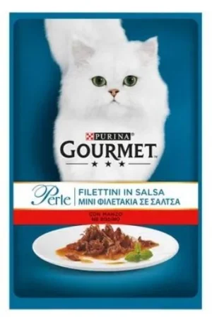 Purina Gourmet Perle Filetti di Manzo 26 x 85 g